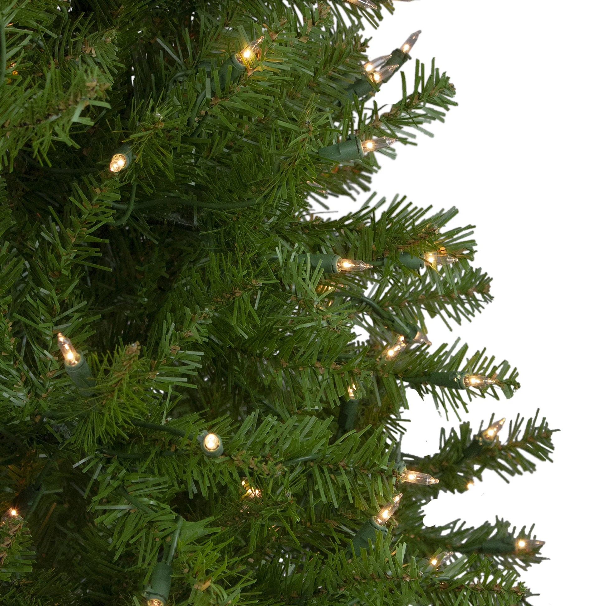 Pre-Lit Full Northern Pine Artificial Christmas Tree - 4' - Clear Lights