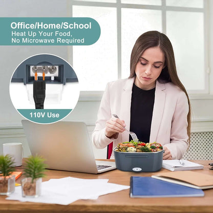 Revolutionary 3-In-1 Electric Lunch Box: Your Portable Food Warmer for Car & Home