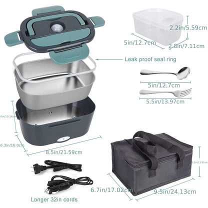 Revolutionary 3-In-1 Electric Lunch Box: Your Portable Food Warmer for Car & Home