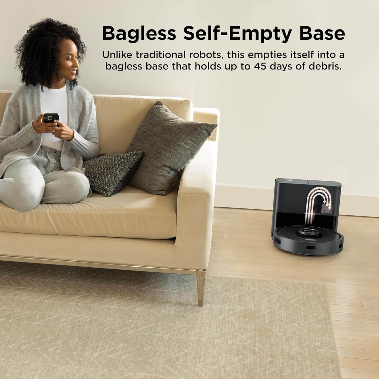 AI robot vacuum for pet hair Revolutionize Your Cleaning Routine with the AV2501S AI Ultra Robot Vacuum - Effortlessly Tackle Pet Hair and Debris with Smart Home Mapping and Self-Emptying Convenience!