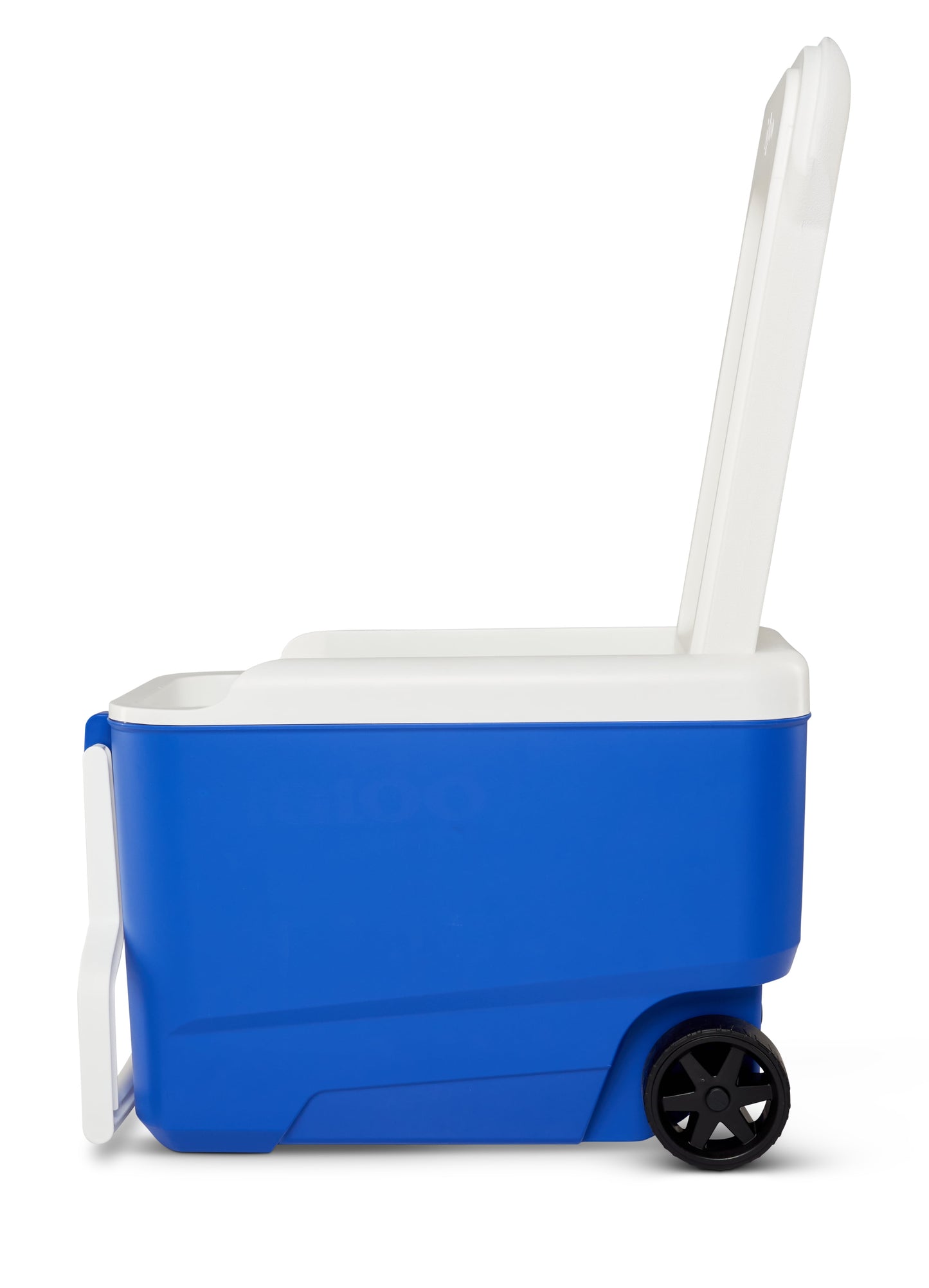 38 QT Wheelie Cool Hard Sided Cooler with Wheels, Blue