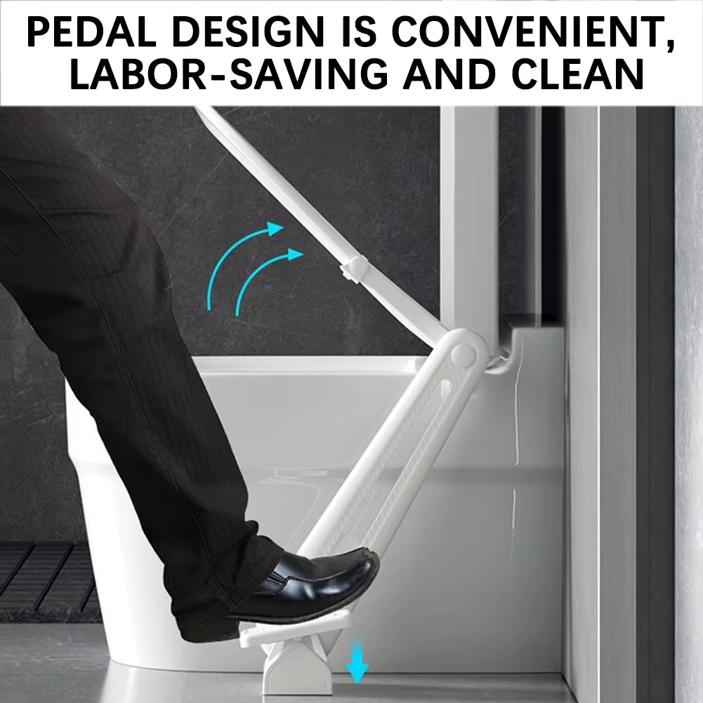 foot pedal toilet lid lifter Foot Pedal Toilet Seats Lid Lifter Anti-Dirty Foot-Operated Toilet Seat Lid Holder Toilet Lid Lift Tool Bathroom Accessories